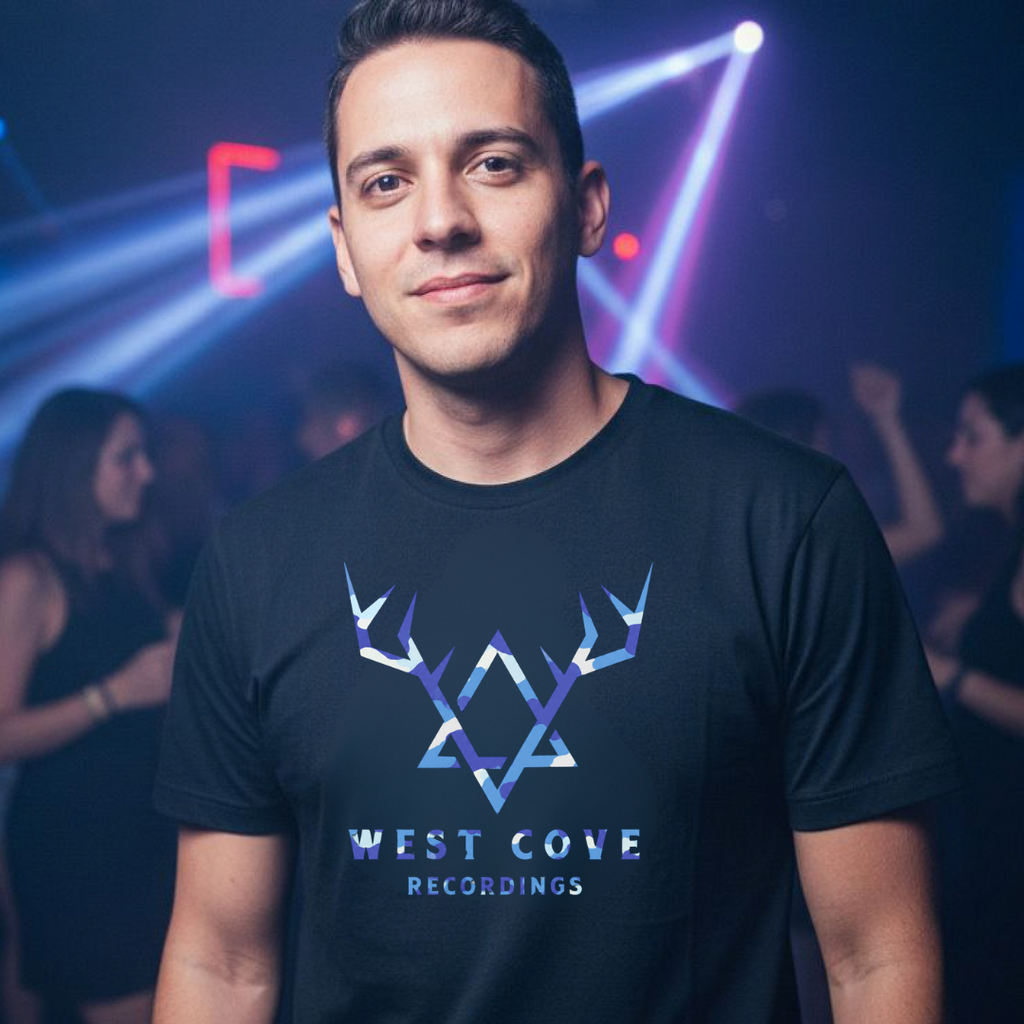 Black T-shirt with Camo Design