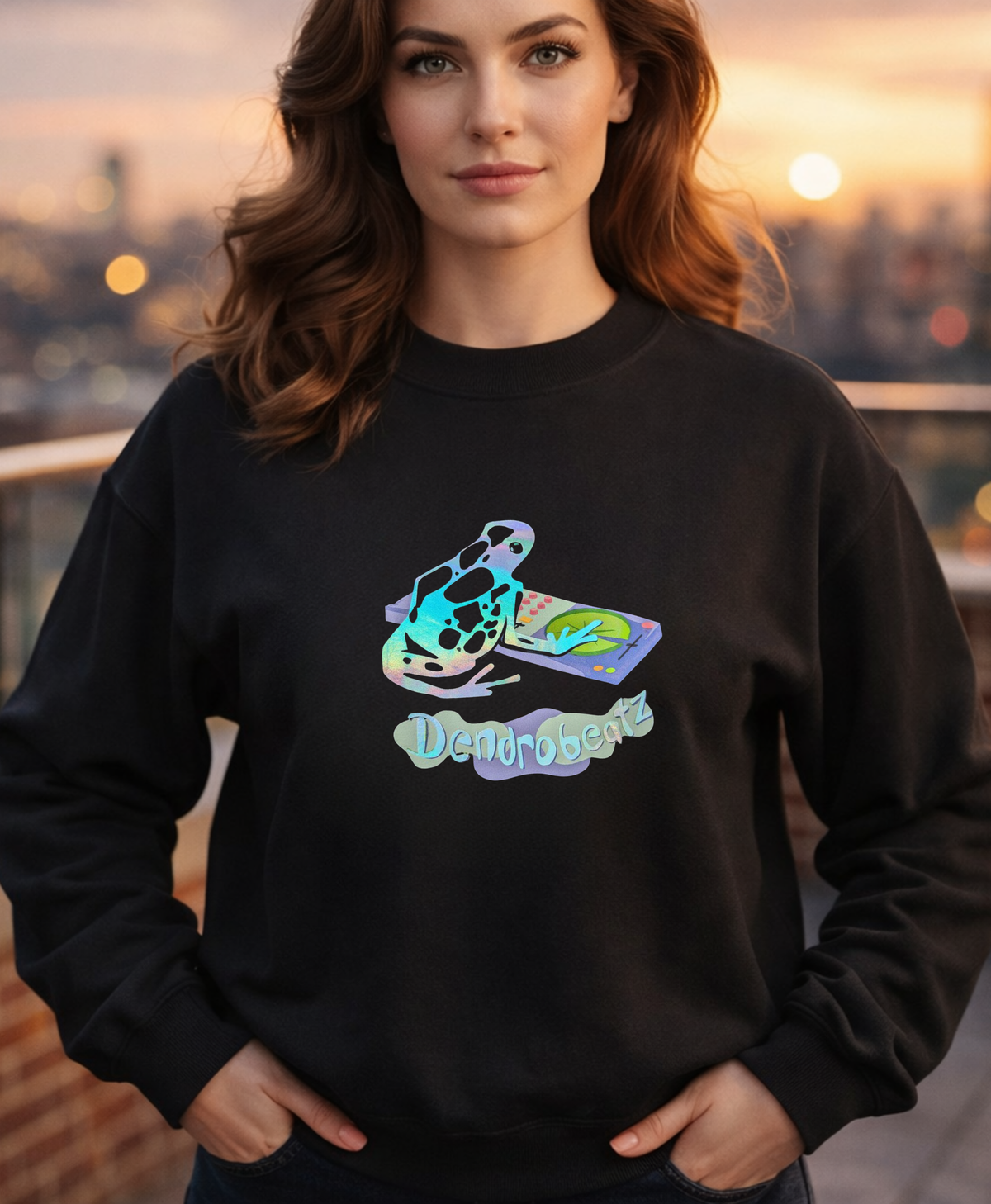 Holographic/Glow in the Dark Sweatshirt
