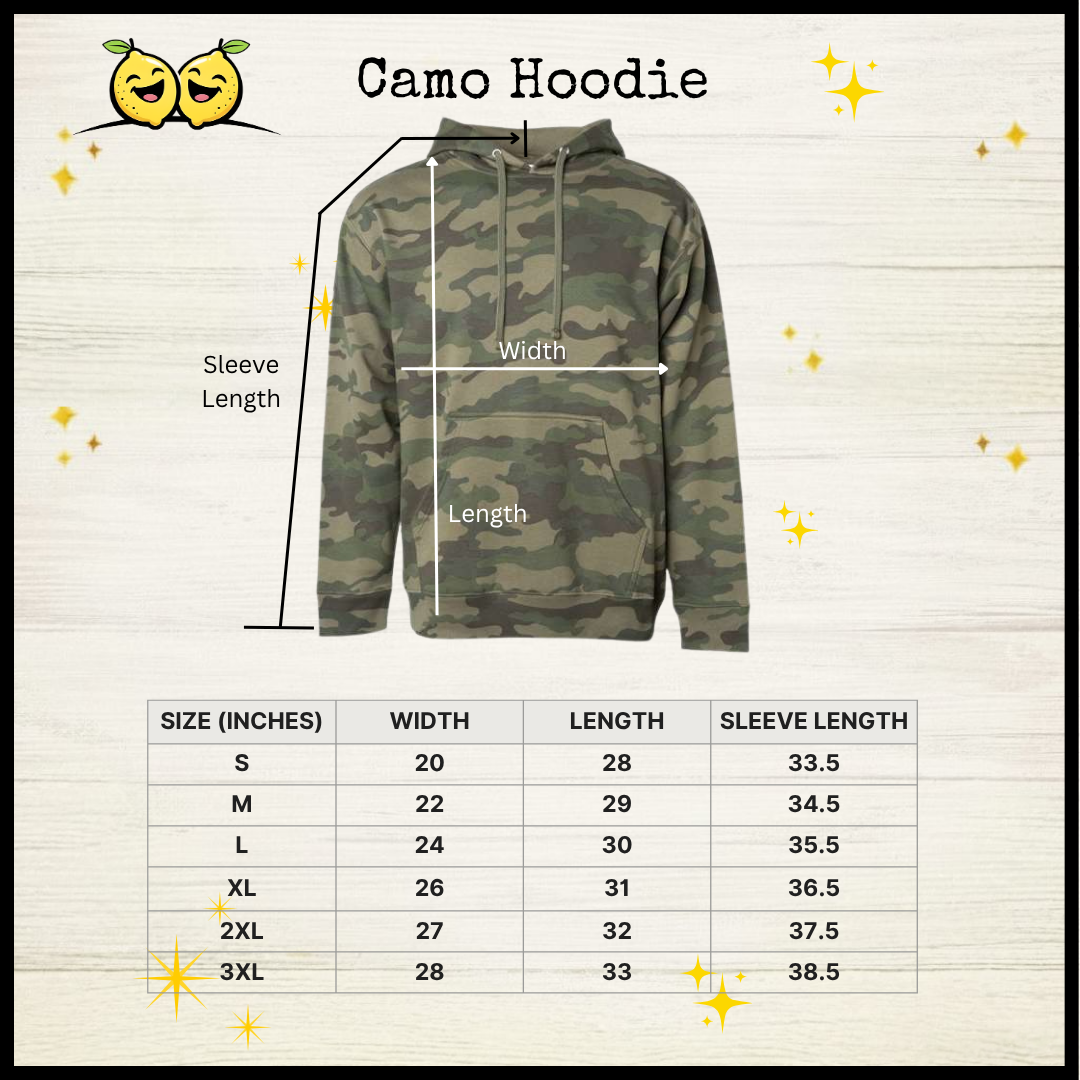 West Cove Forest Camo Midweight Hoodie