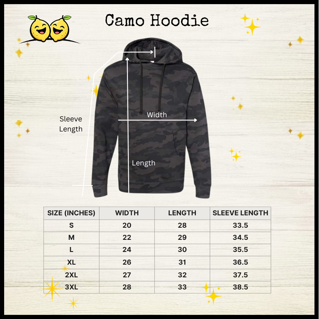 Delta Black Camo Midweight Hoodie