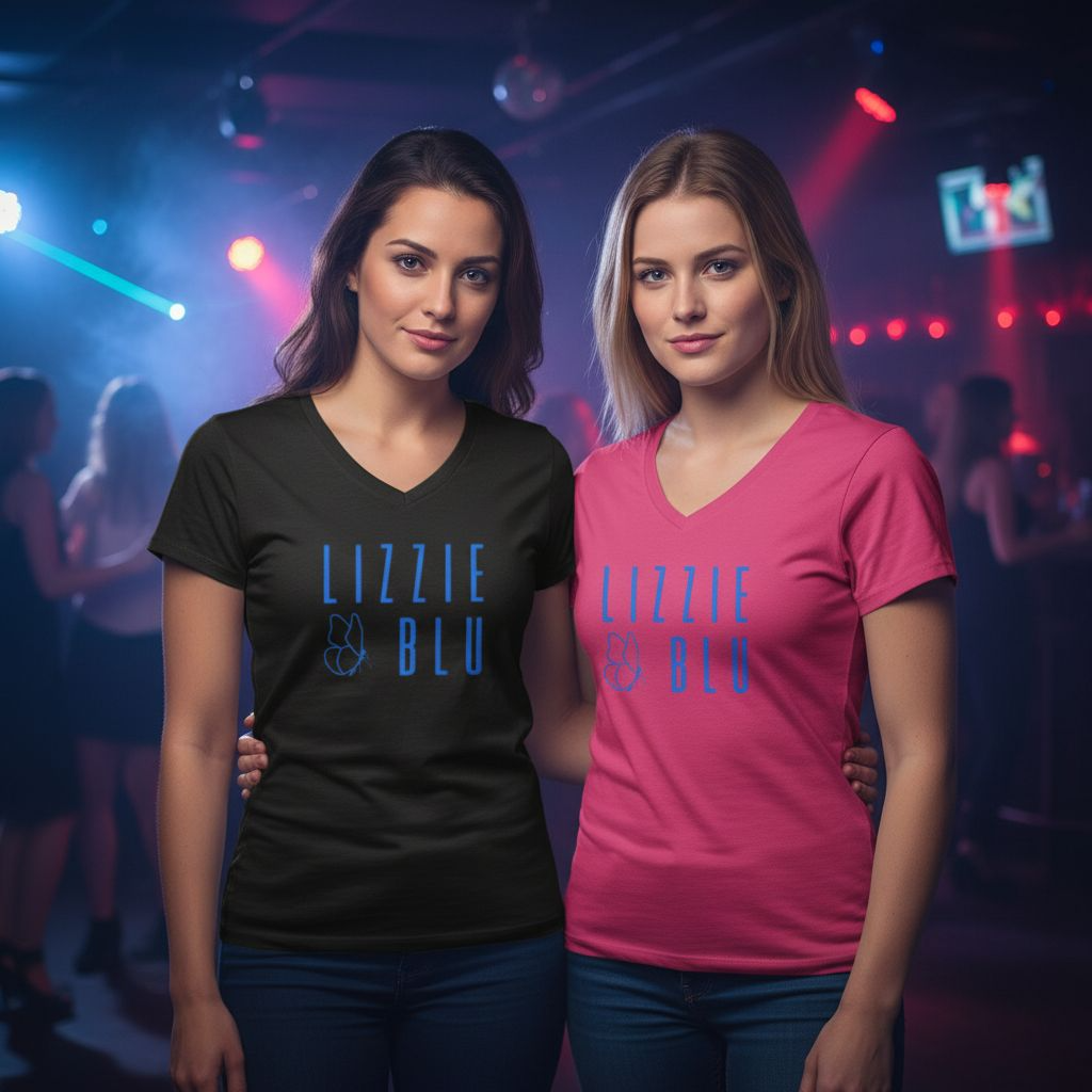 Ladies V-neck T-shirt