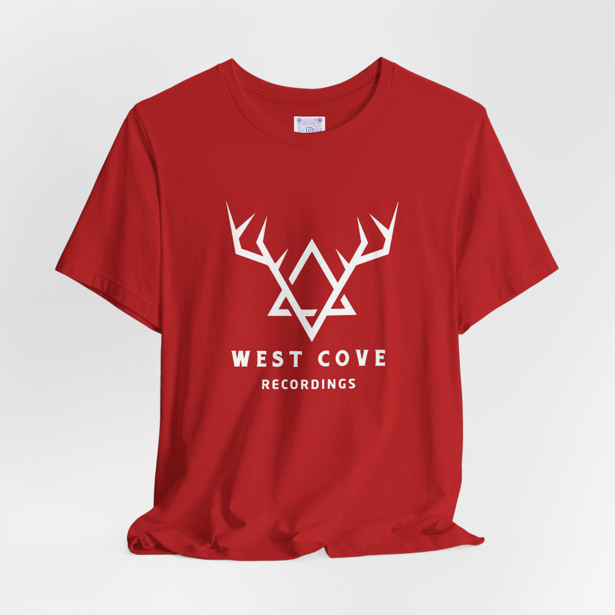 Red T-Shirt with White logo