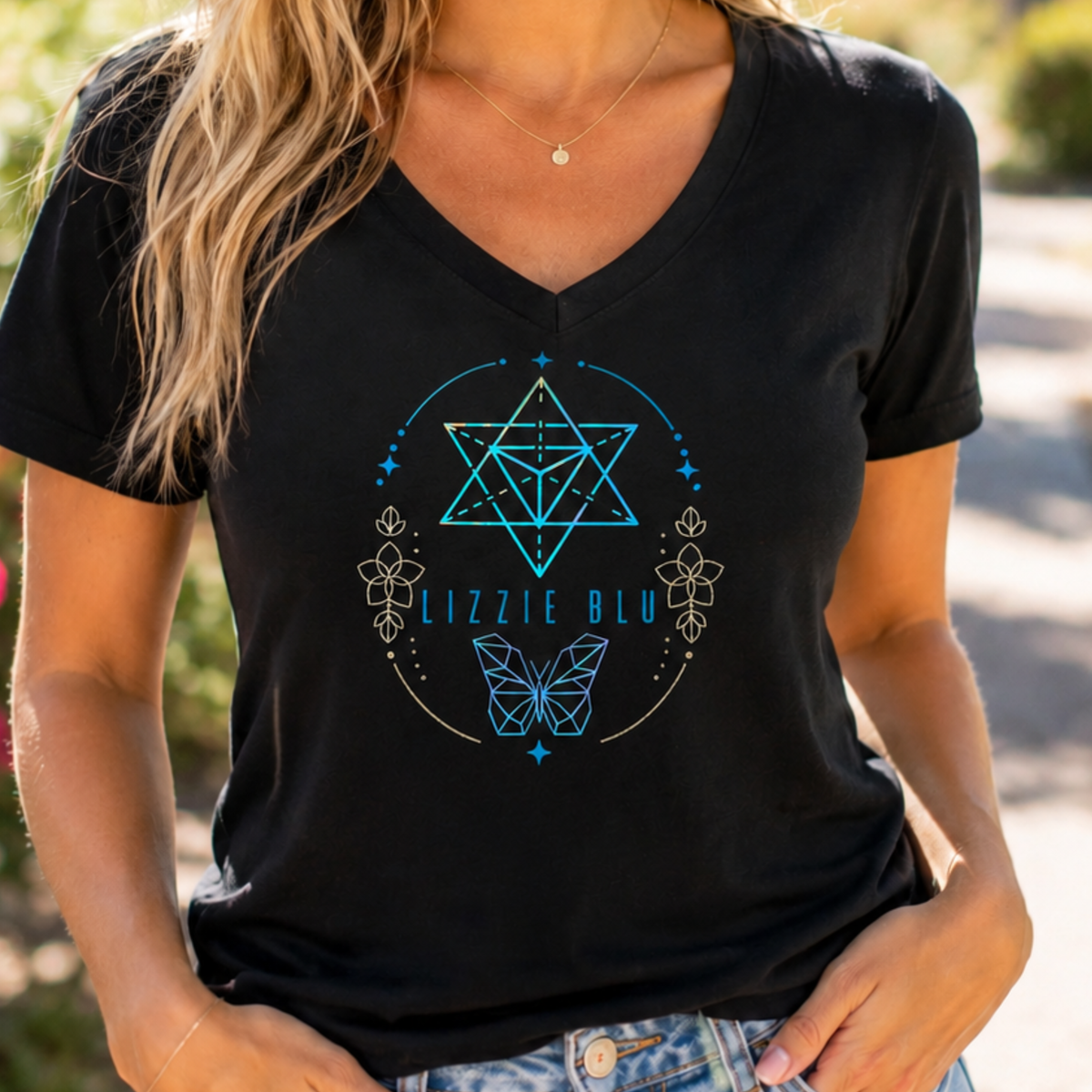 Lizzie Blu Merkaba T-shirt