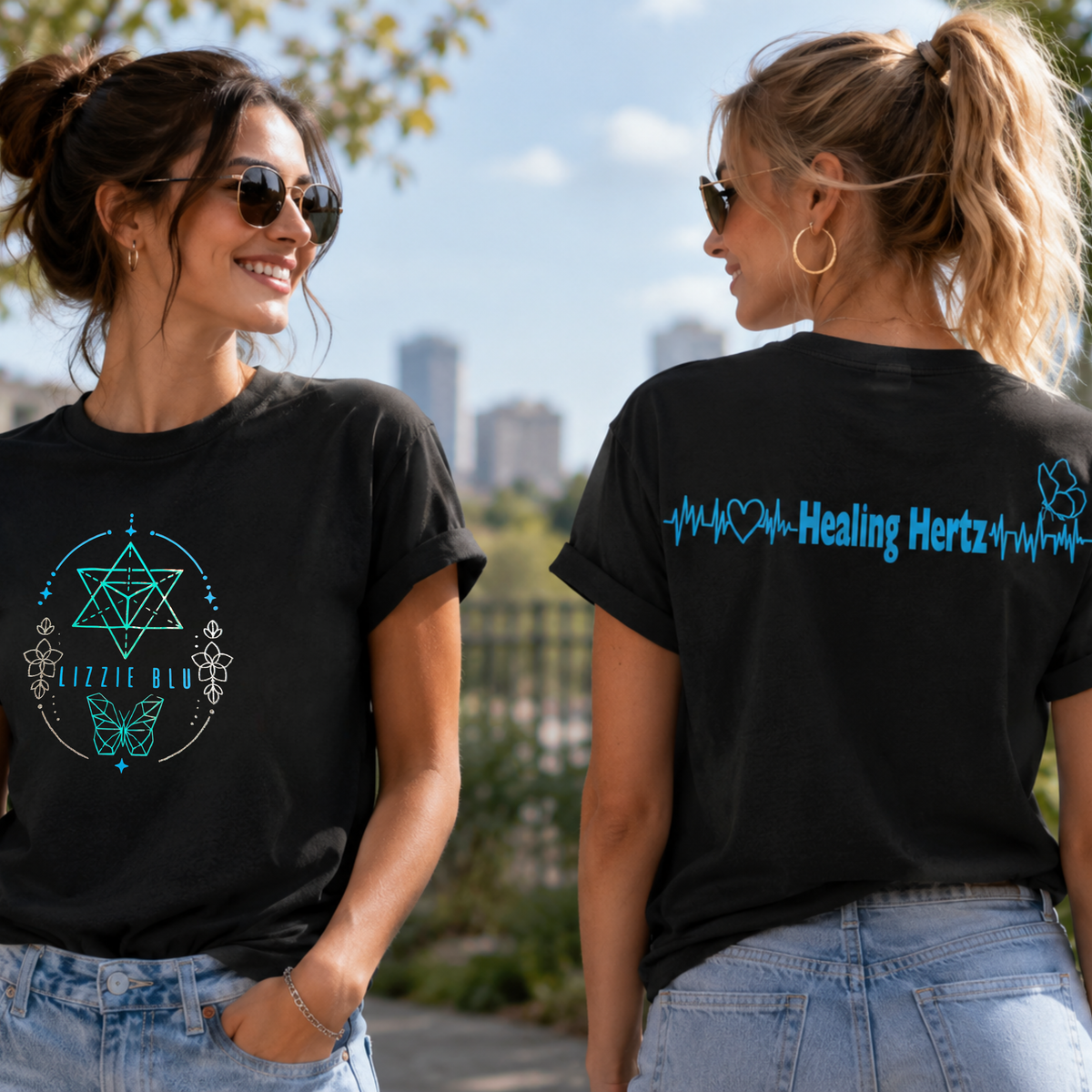 Lizzie Blu Merkaba T-shirt
