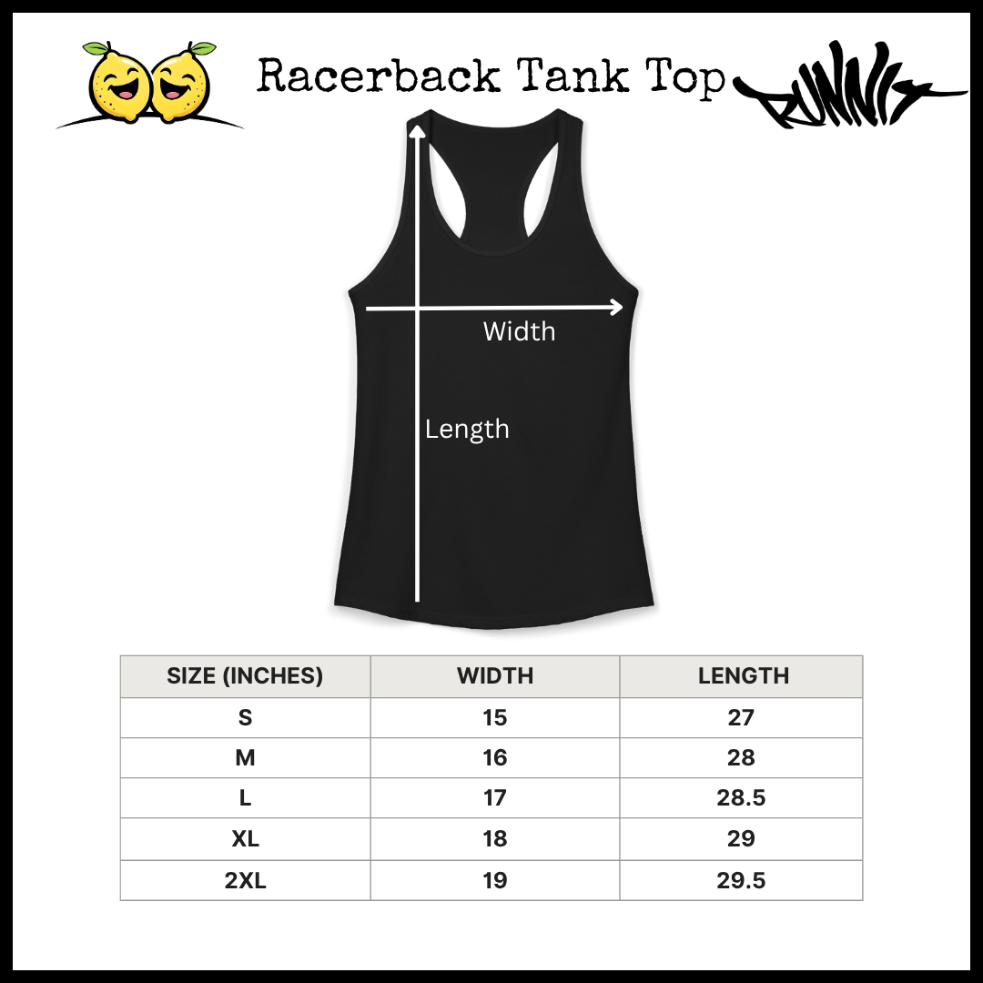 RunniT Productions Women's Racerback Tank Top