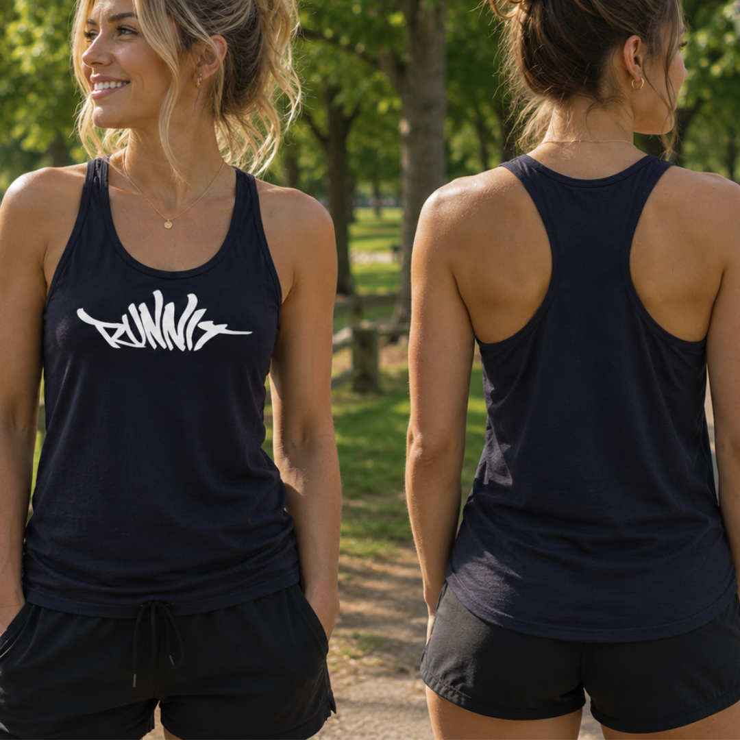 RunniT Productions Women's Racerback Tank Top