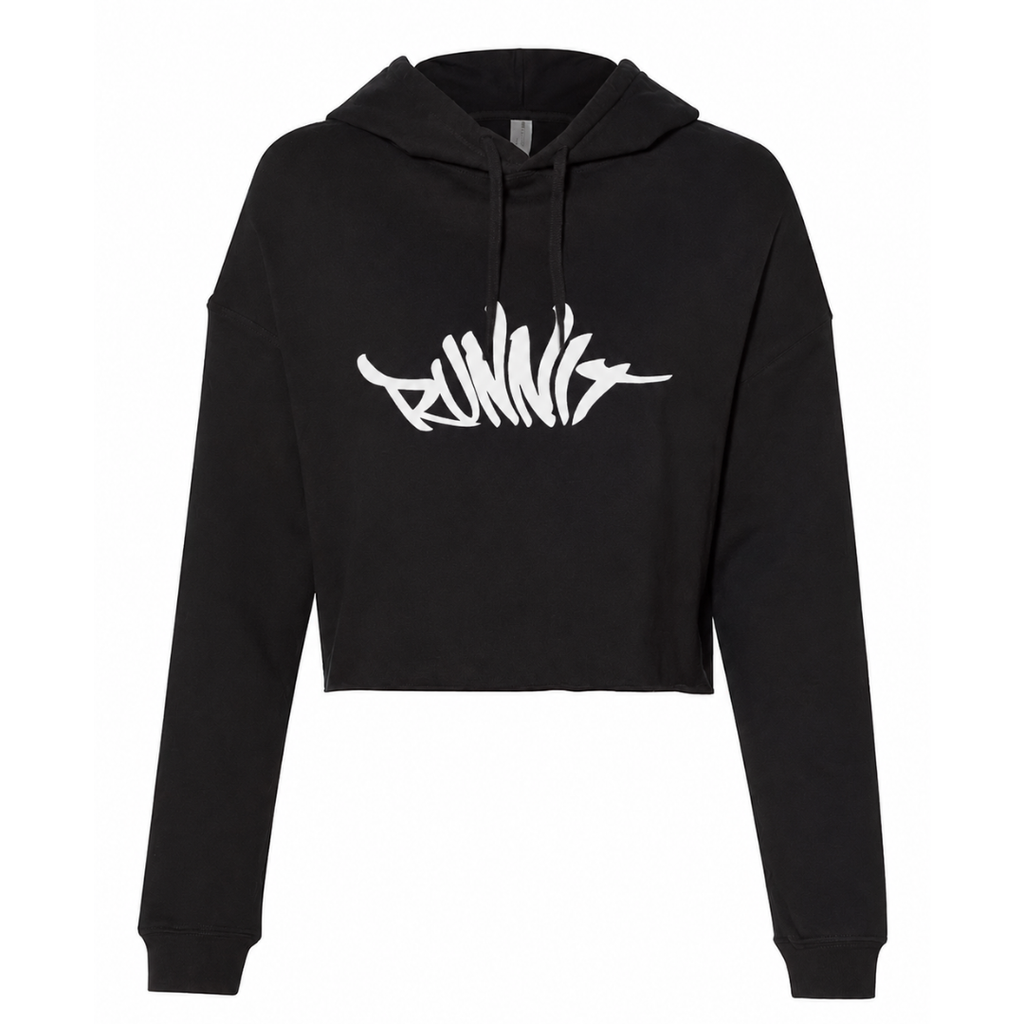 RunniT Productions Women's Crop Top Hoodie