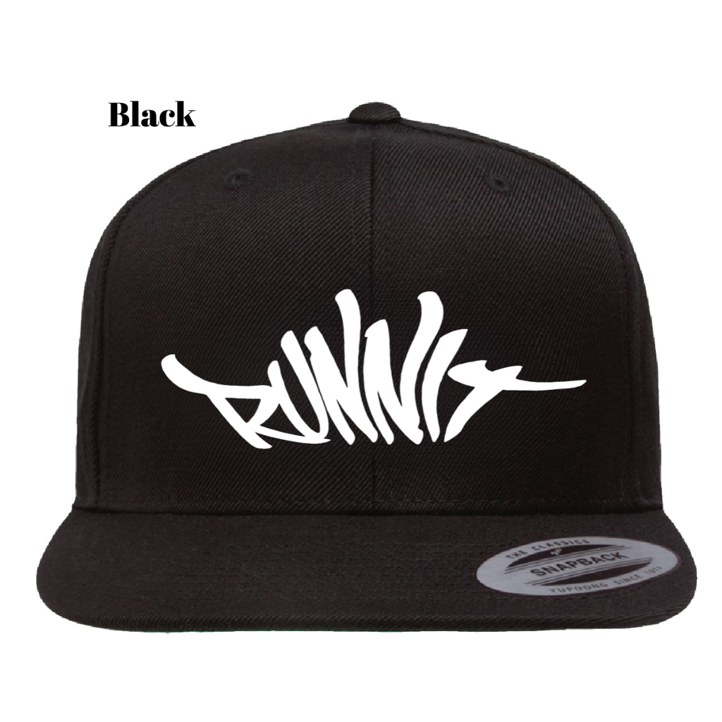 RunniT Productions Flat Bill Snapback Hat