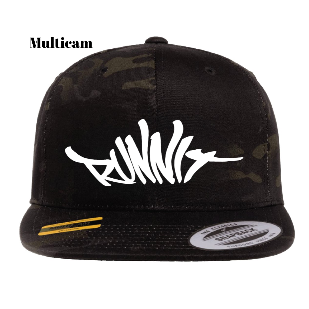 RunniT Productions Flat Bill Snapback Hat
