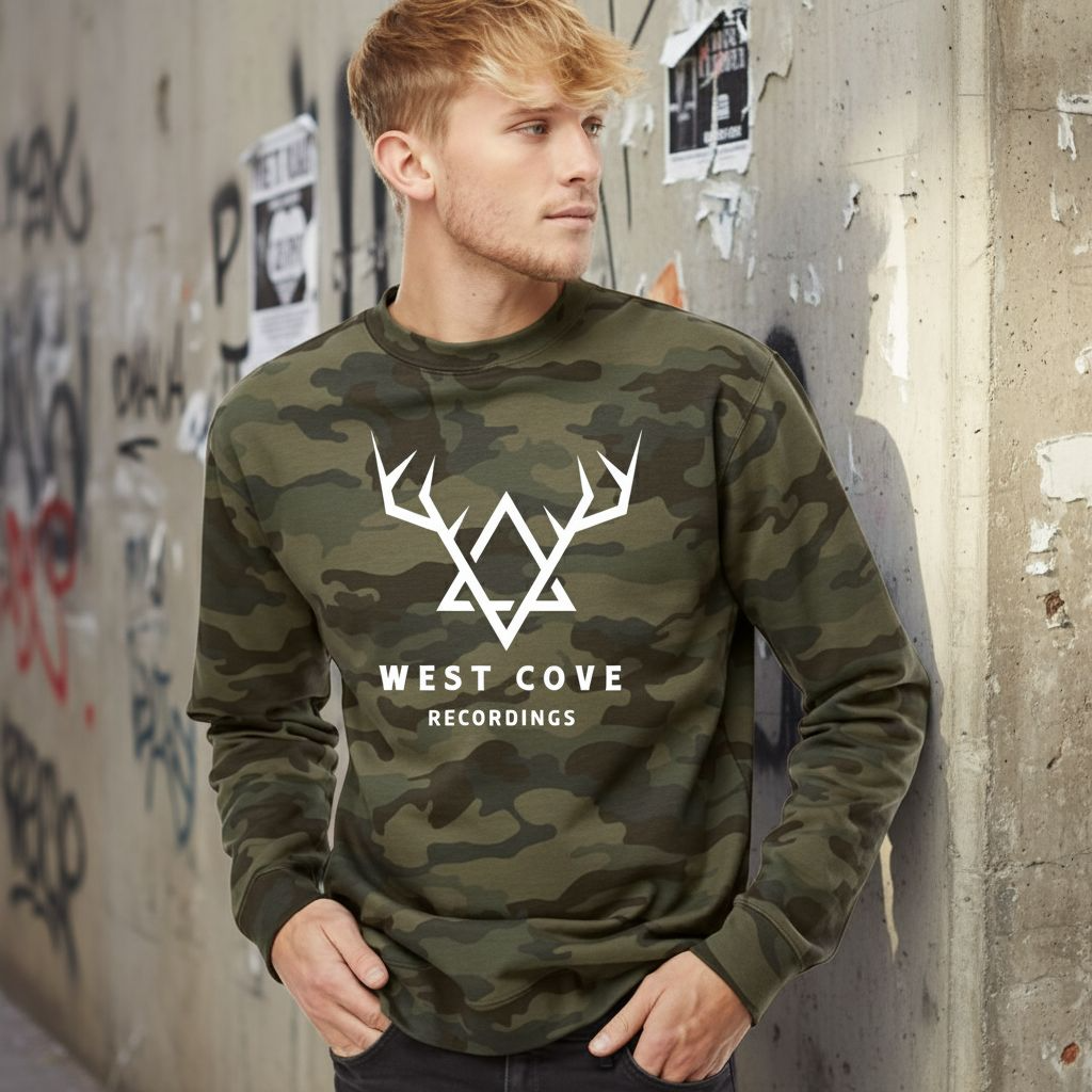 Forest Camo Midweight Sweatshirt