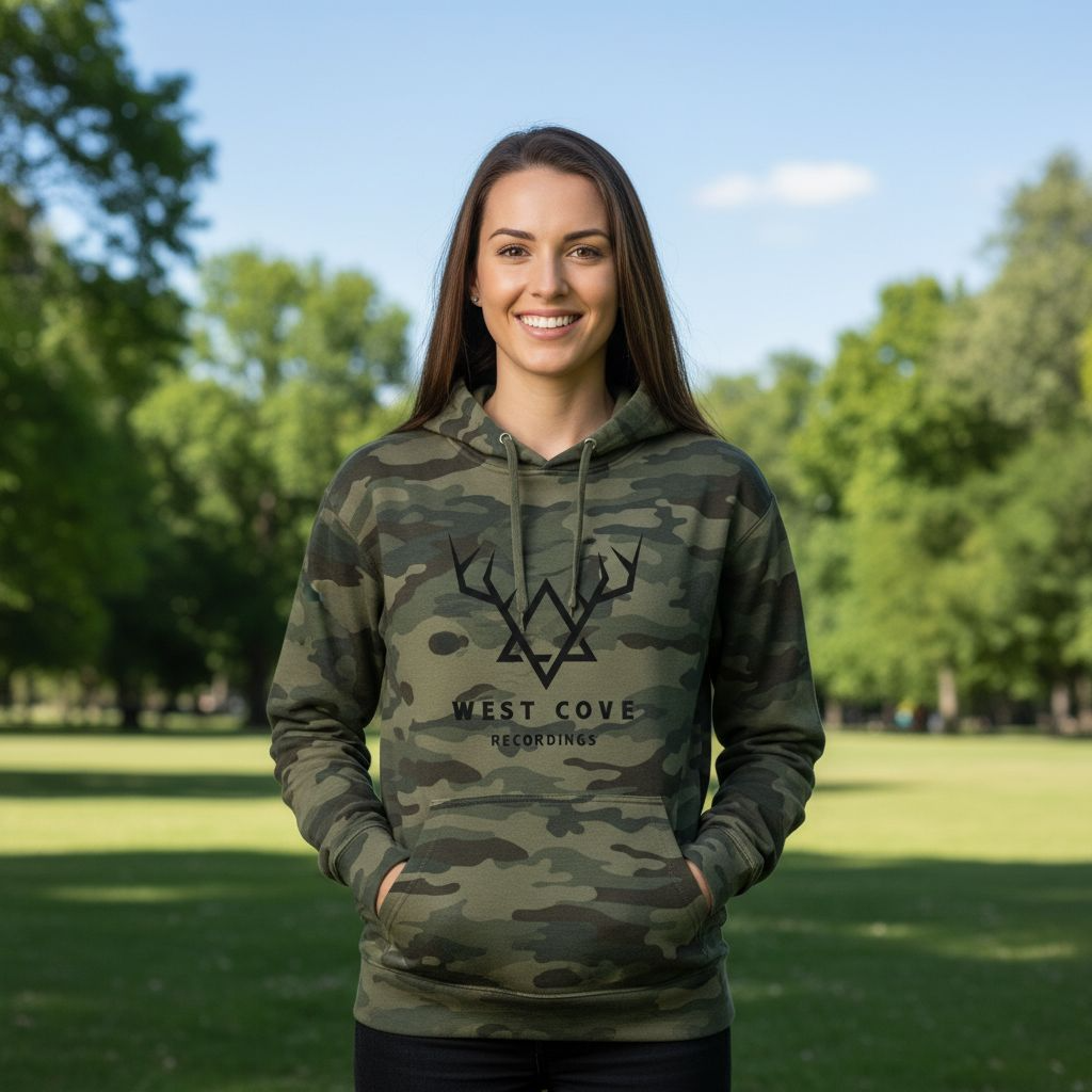 West Cove Forest Camo Midweight Hoodie