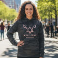 West Cove Black Camo Midweight Hoodie