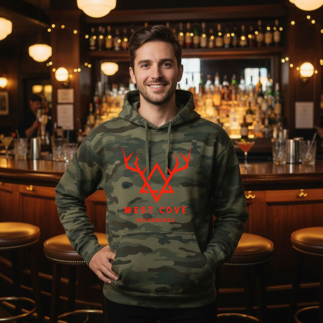 West Cove Forest Camo Midweight Hoodie