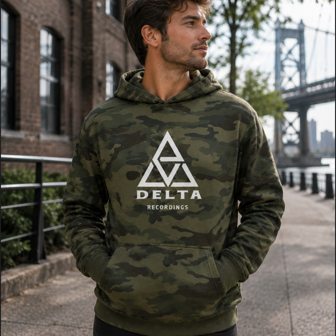 Delta Forest Camo Midweight Hoodie