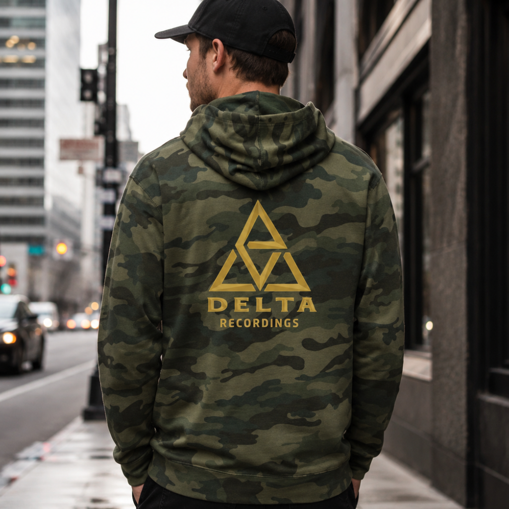 Delta Forest Camo Midweight Hoodie