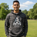 Delta Black Camo Midweight Hoodie