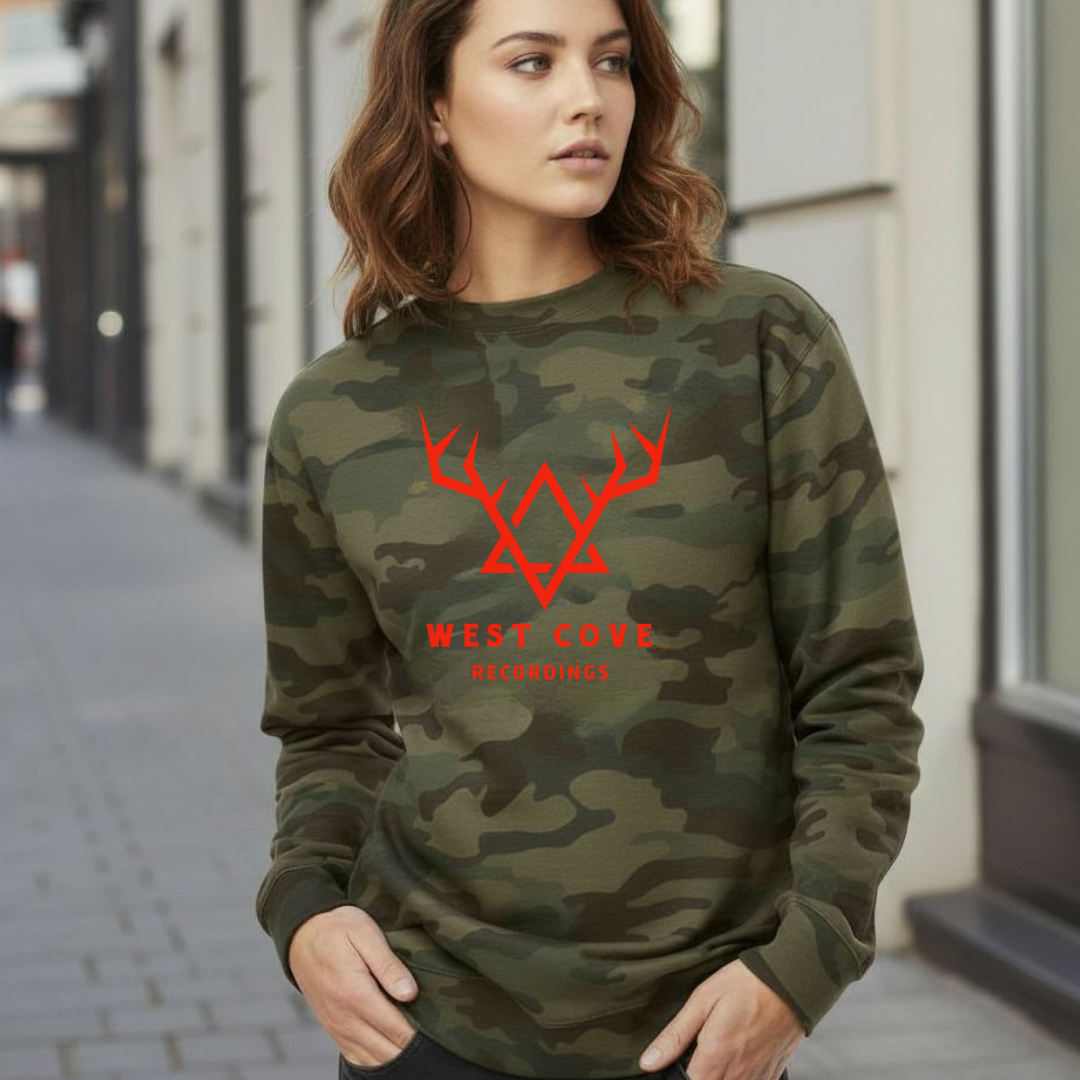 Forest Camo Midweight Sweatshirt